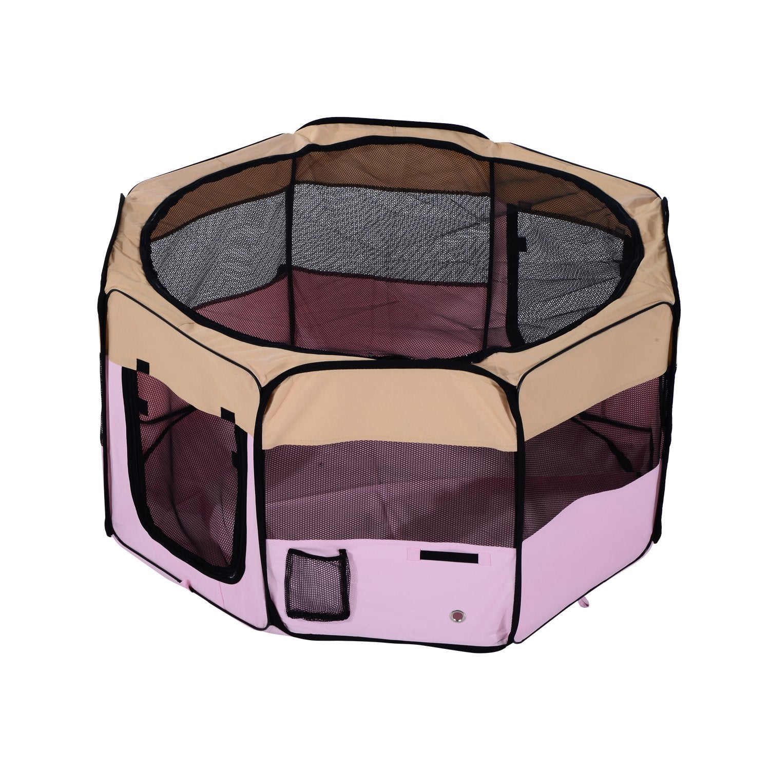 PawHut Parc de Jeu Portable pour Chiens et Chats de 120 cm