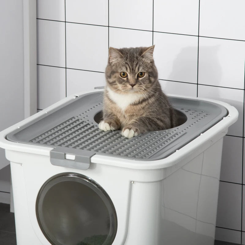 Bac à Litière Couvert : Intimité et Propreté pour Votre Chat