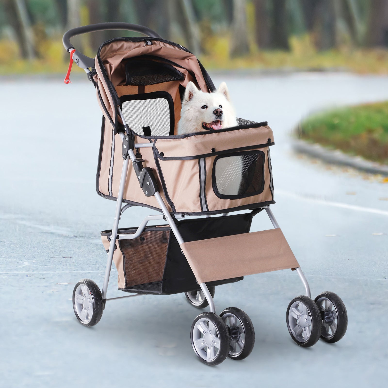 Poussette pour animaux : balade confortable et sécurisée