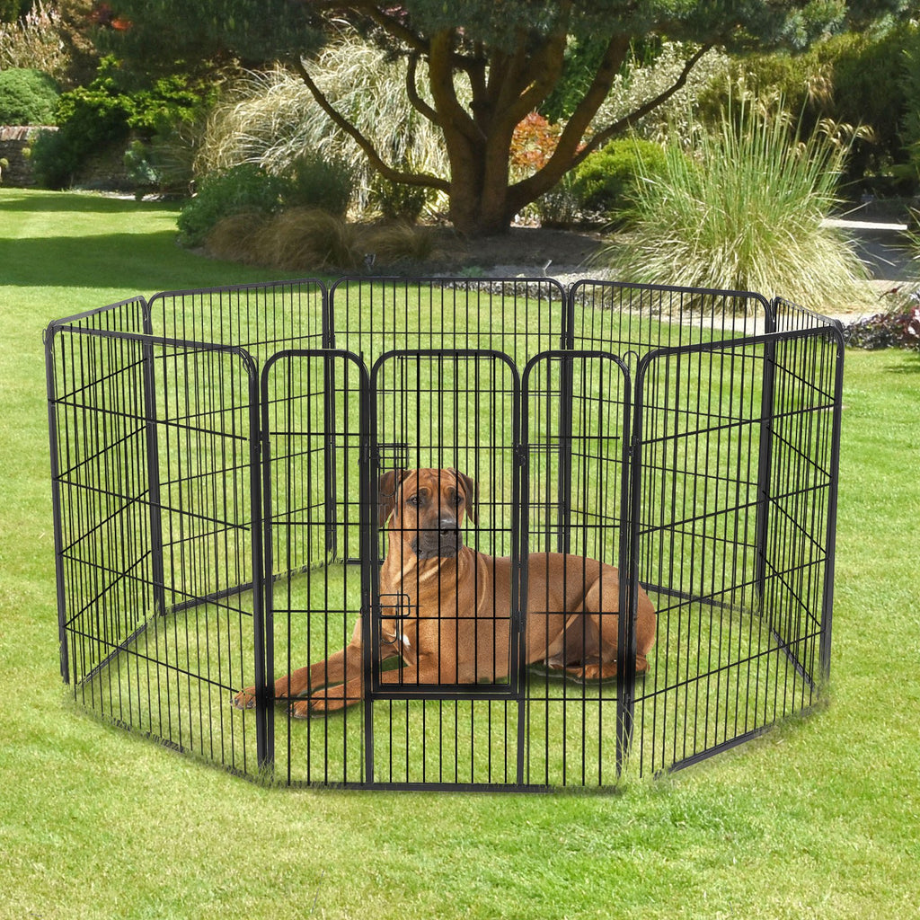 Parc à Chiens en Métal : Sécurisez le Jeu de Votre Animal !