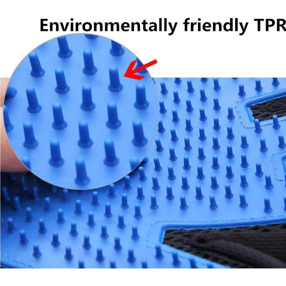 1 Paire de Gants de Toilettage pour Animaux Chat Chien Lapins Cheval