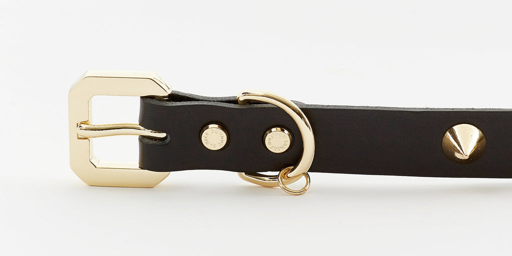 Collier Golden Spike Black