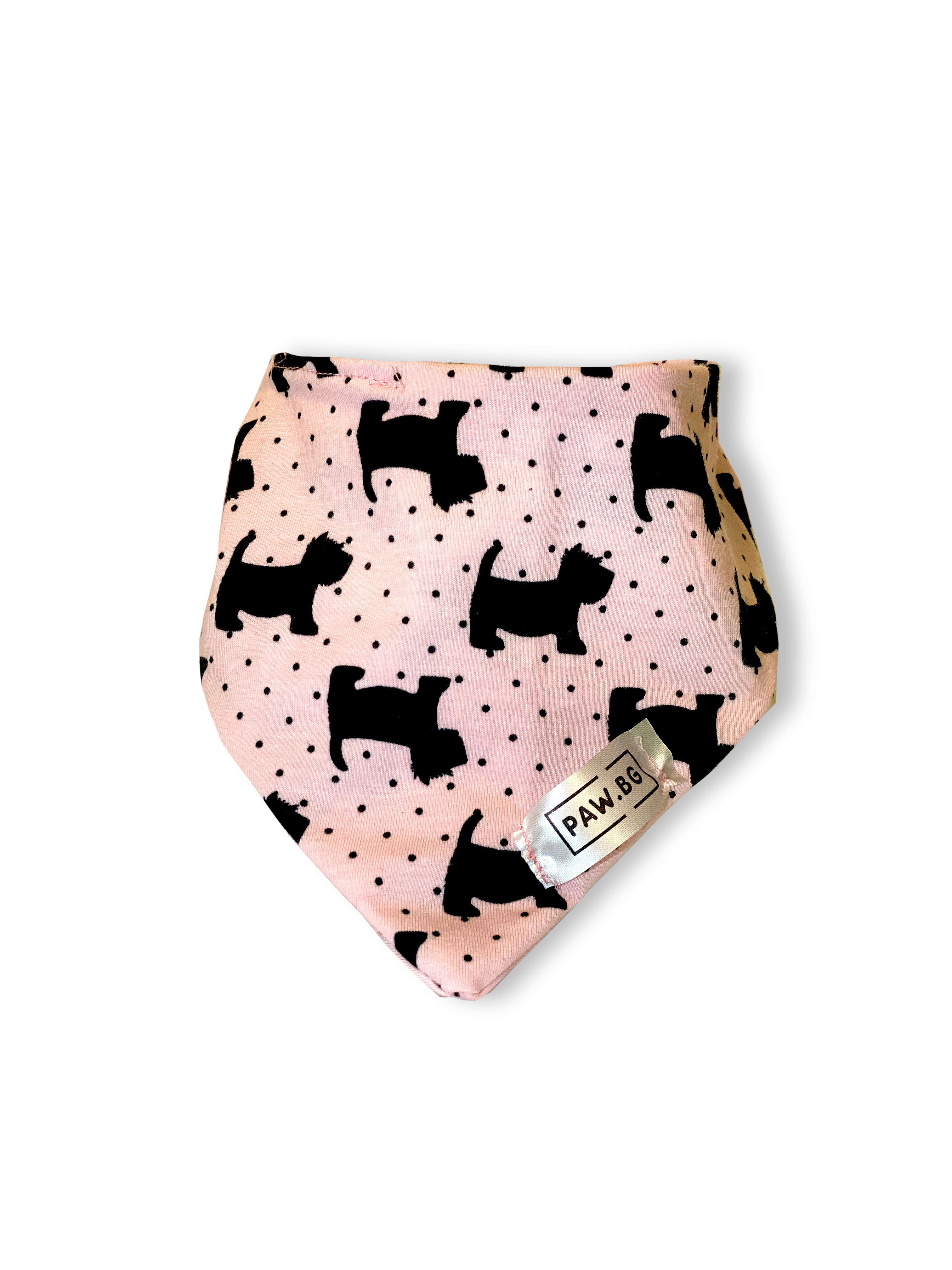 Bandana Chien Rose