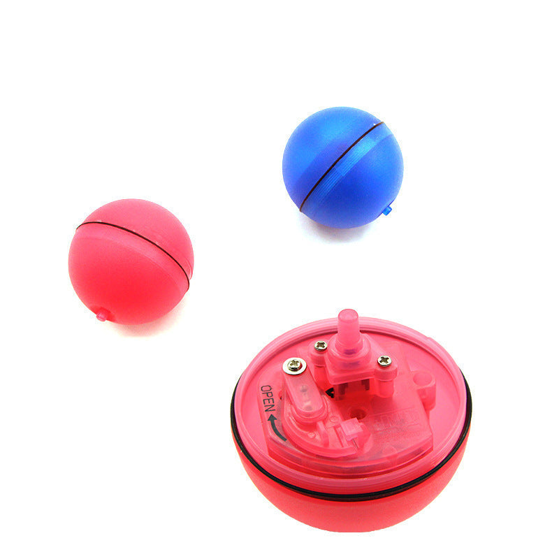 LED Laser Electronic Rolling Animal Funny Chat Jouet Balle