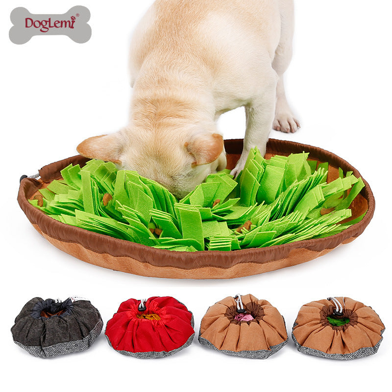 Tapis de reniflement pour animaux - Couverture de puzzle alimentaire lent
