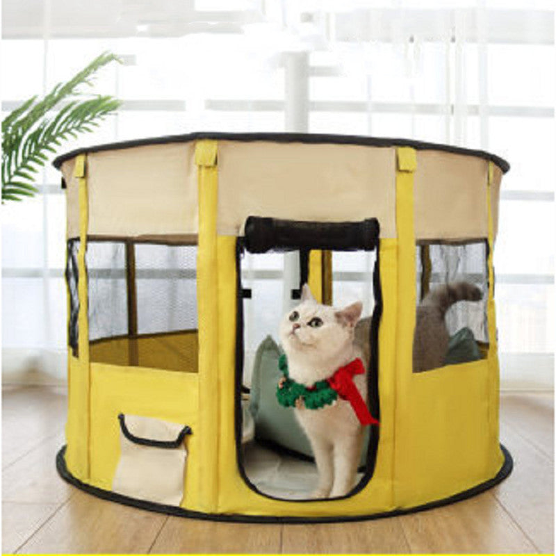 Maison portable pour animaux en tissu Oxford, espace de jeu et de repos