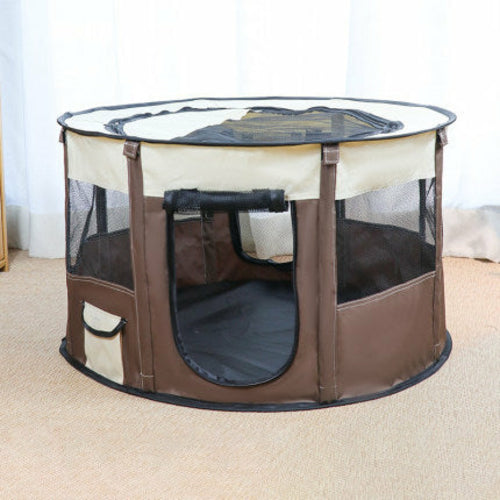 Maison portable pour animaux en tissu Oxford, espace de jeu et de repos