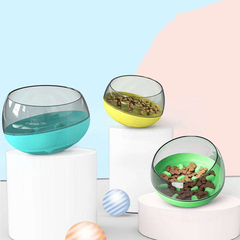 Bol anti-glouton pour chien et chat