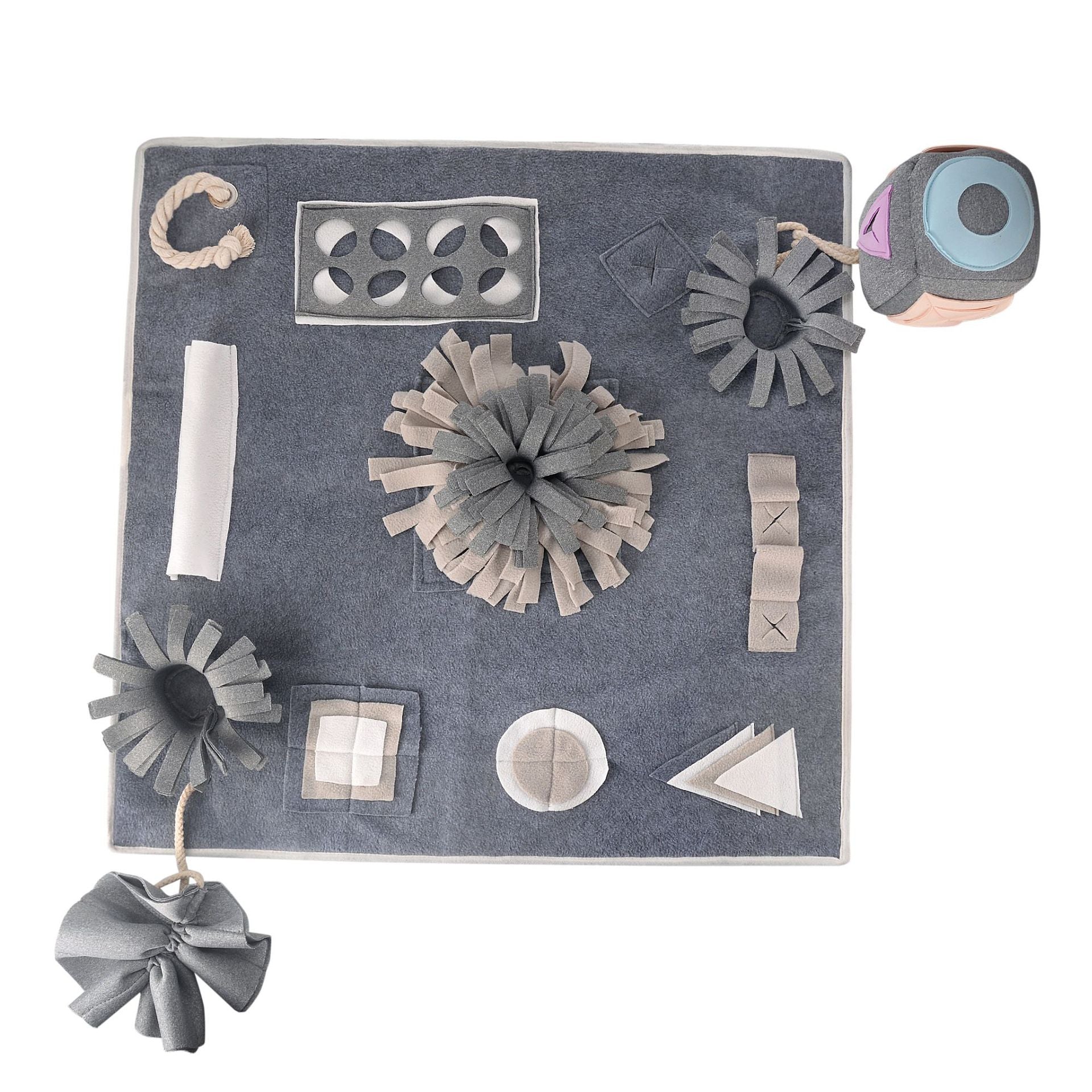 Tapis de reniflement pour animaux - Puzzle alimentaire