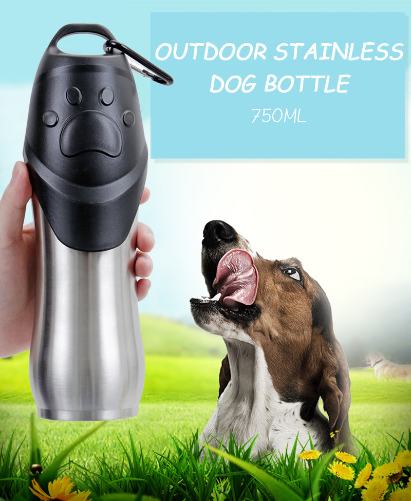 Bouteille d'eau portable pour chats et chiens