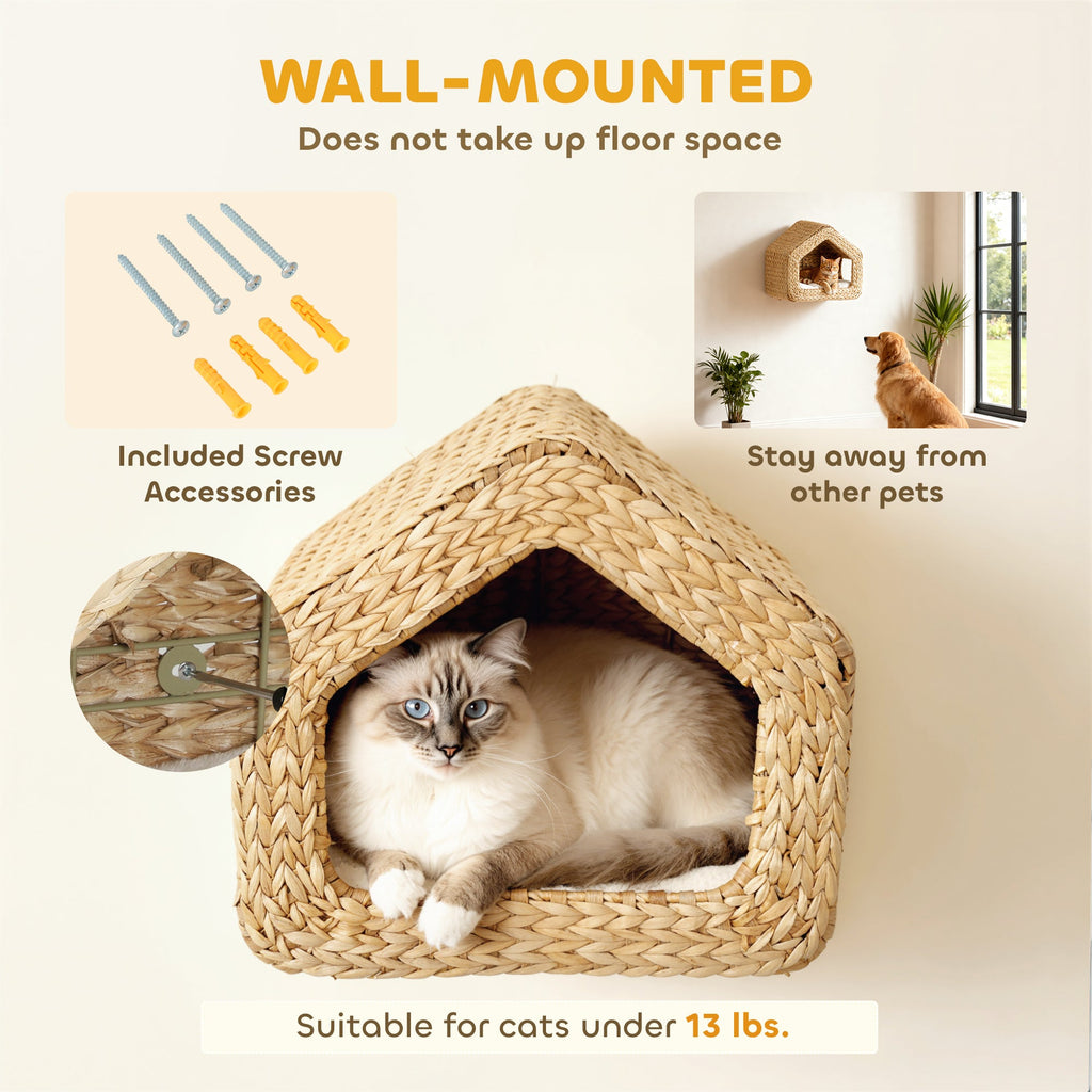 Maison murale pour chat : un refuge élégant et gain de place