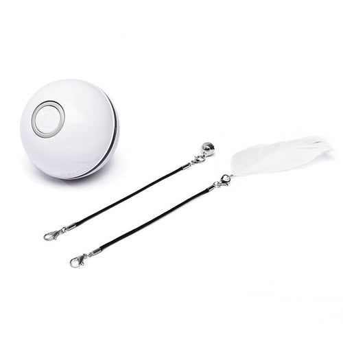 LED Laser Electronic Rolling Animal Funny Chat Jouet Balle