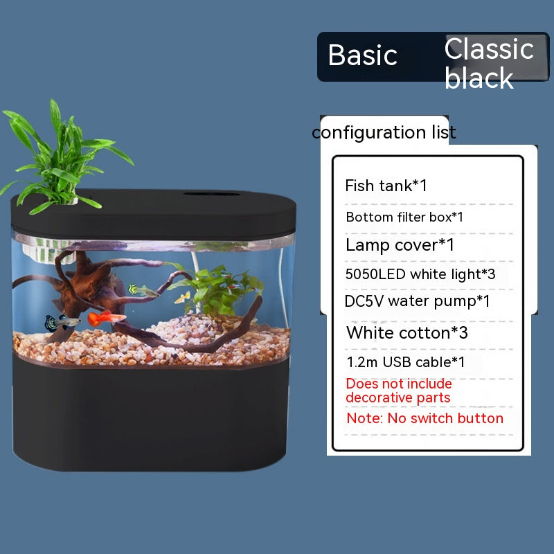 Mini Aquarium de Bureau Écologique