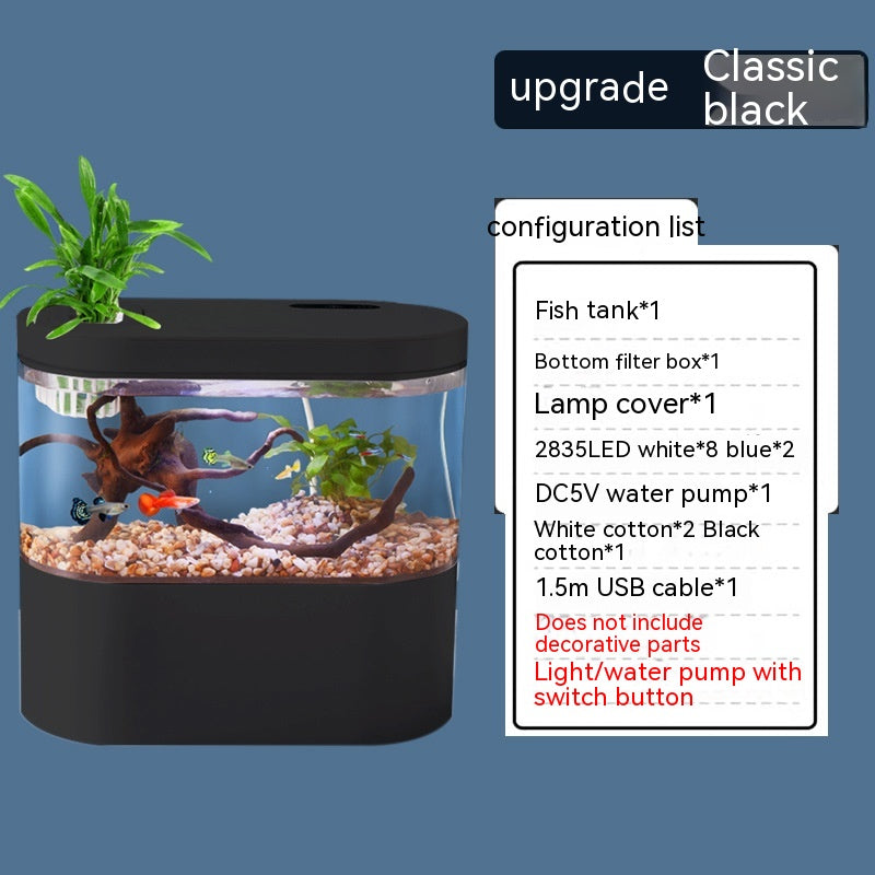 Mini Aquarium de Bureau Écologique