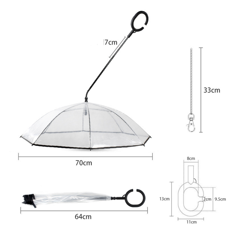 Parapluie Réglable pour Animaux