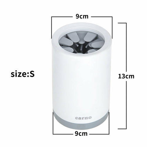 Gobelet nettoyeur de pattes portable en silicone doux pour animaux