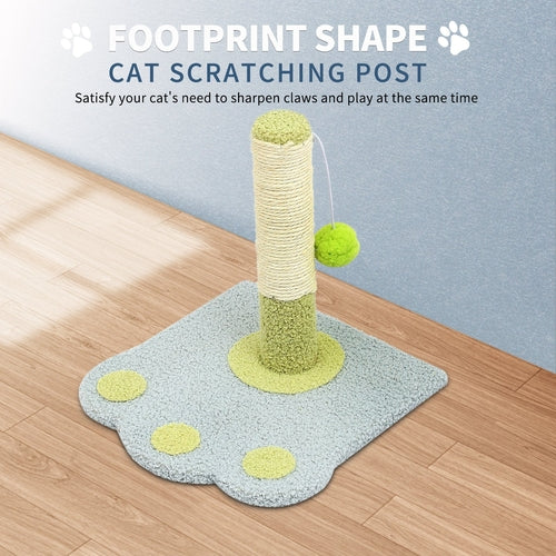 Colonnes à gratter avec empreintes de pattes mignonnes