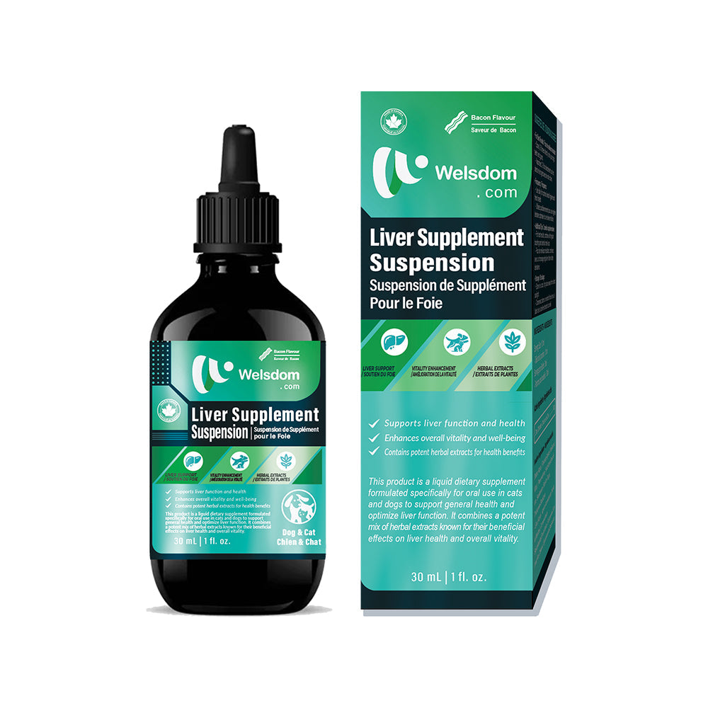 Suspension de supplément hépatique - 30 mL