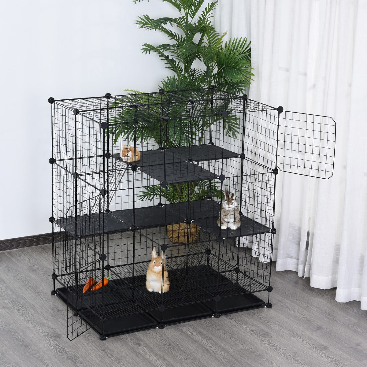 Enclos DIY sécurisé pour animaux : espace de jeu idéal !