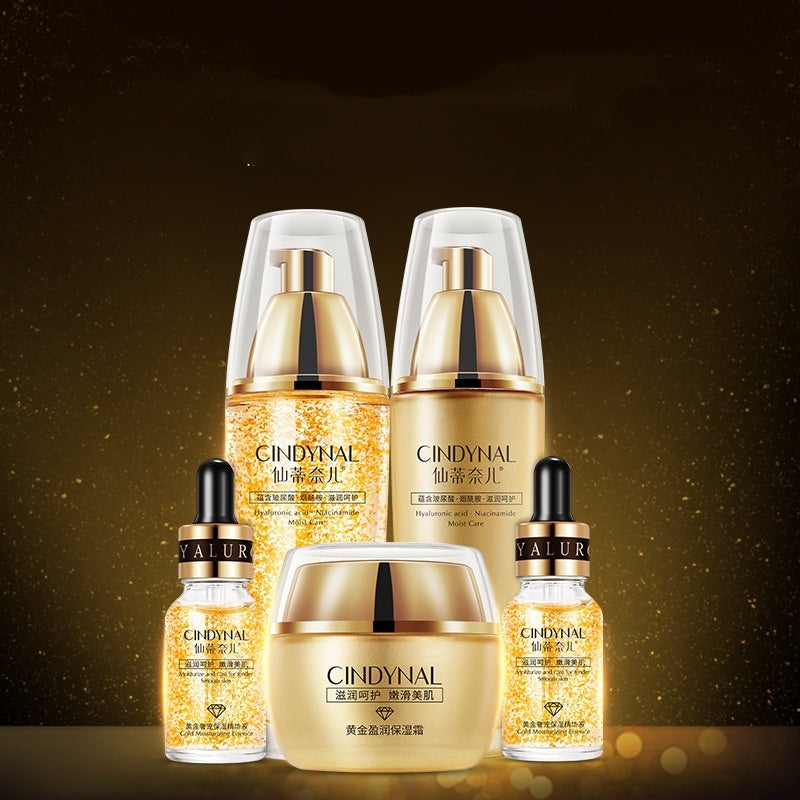 Kit de Soins de Luxe pour Peau Animale en Or 24K