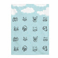 Couverture en Velours Chats et Chiens