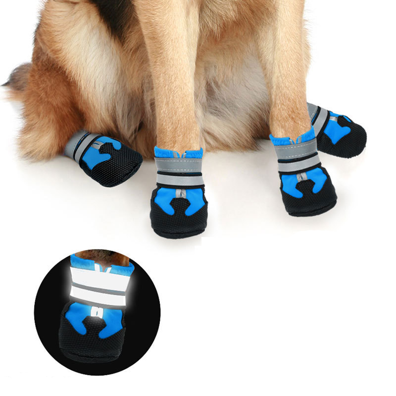 Bottes imperméables pour chiens, antidérapantes et légères, parfaites pour l'hiver