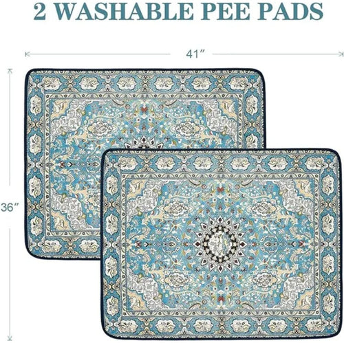Tapis Absorbants Lavables pour Chiens, Pack de 2