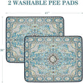 Tapis Absorbants Lavables pour Chiens, Pack de 2