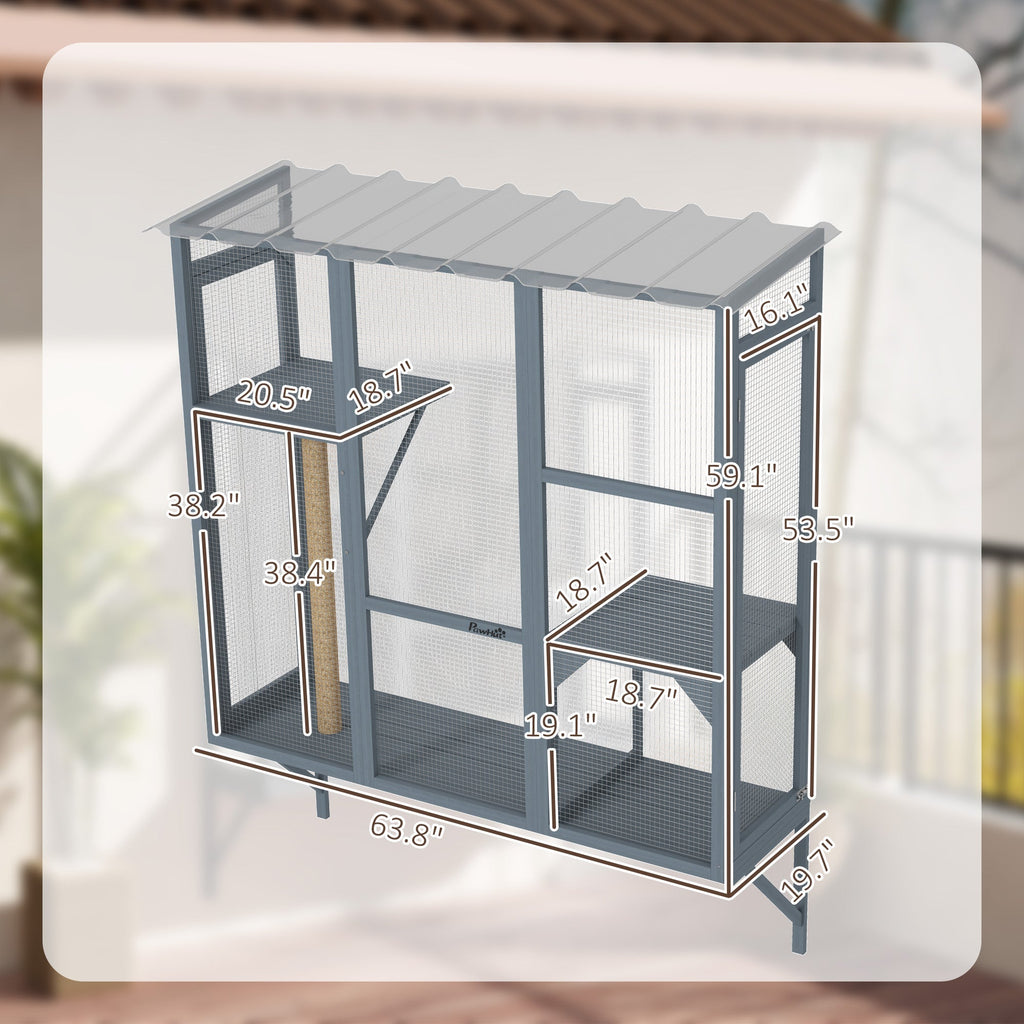 Catio Extérieur Sécurisé pour Chats : Liberté et Protection