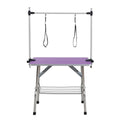 Table de Toilettage en Acier Inoxydable - Confort et Sécurité