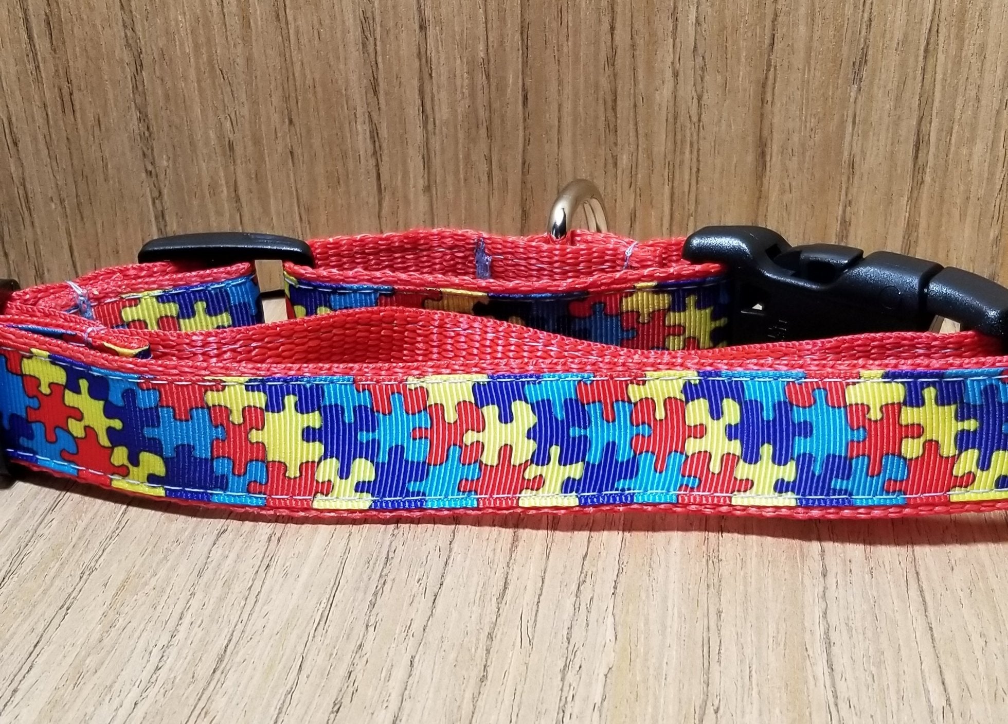 Collier/ Grand/ Moyen/ Pièces de puzzle sur l'autisme