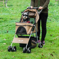 Poussette pliable pour animaux : confort et mobilité assurés