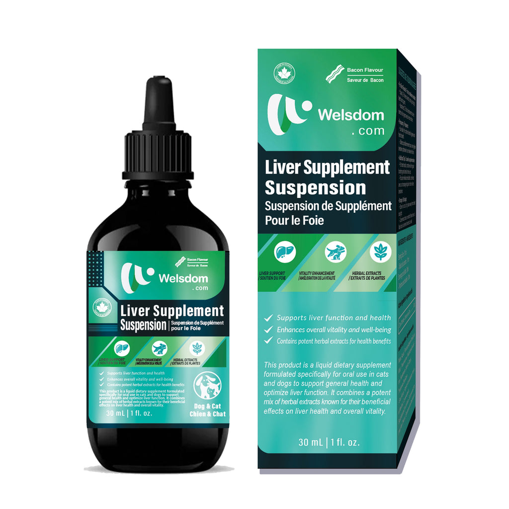 Suspension de supplément hépatique - 30 mL