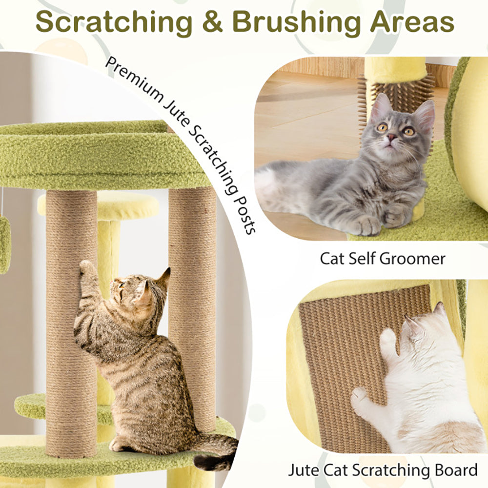 Arbre à chat avocat : espace de jeu et repos sécurisé