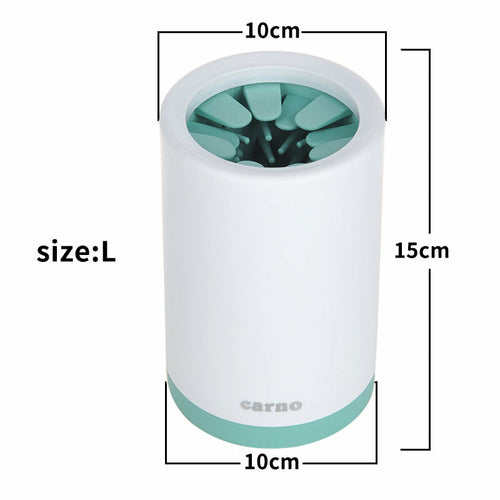 Gobelet nettoyeur de pattes portable en silicone doux pour animaux