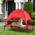 Lit surélevé pliable pour chien : confort en extérieur garanti !