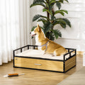Lit surélevé pour chien : confort moderne et élégant