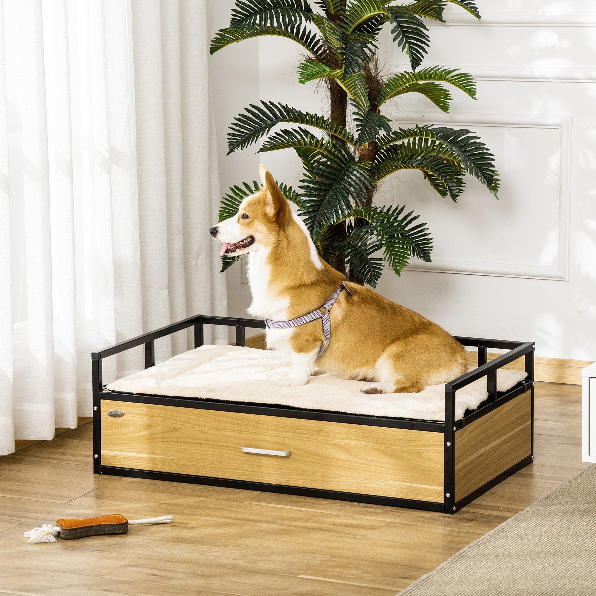 Lit surélevé pour chien : confort moderne et élégant
