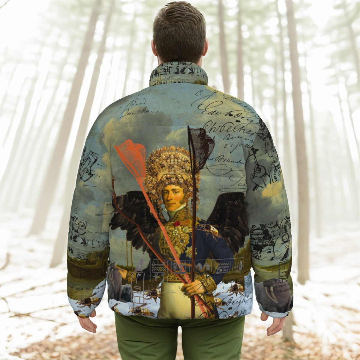 LE ROI JEUNE ALT. 2 II Imprimé Total Unisexe Col Montant Duvet