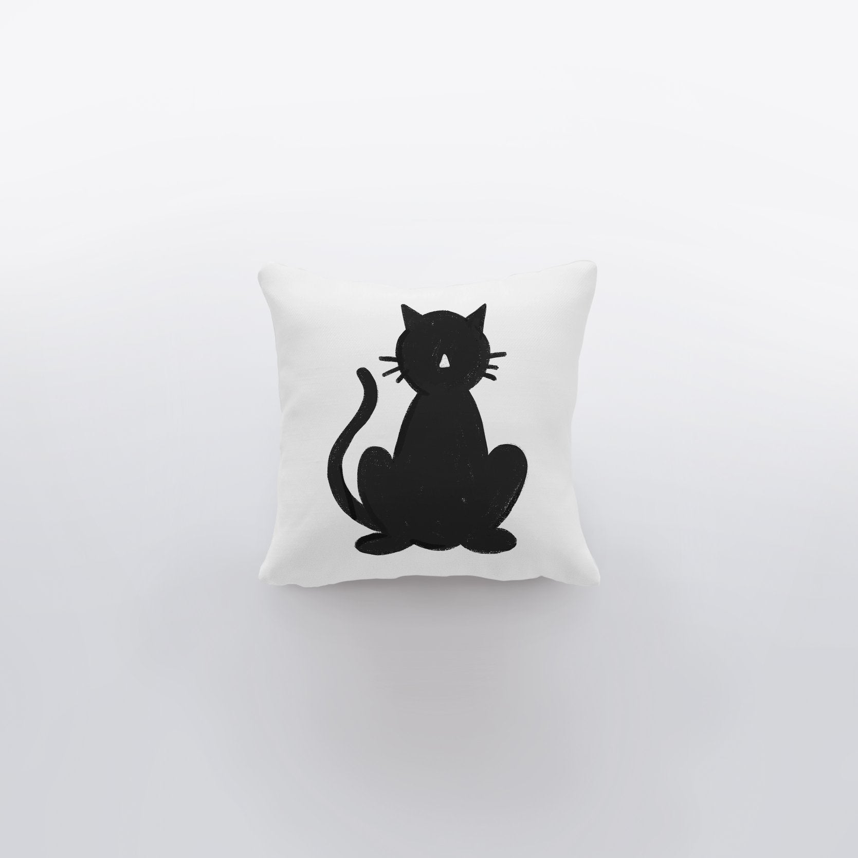 Coussin Mini Chat Noir