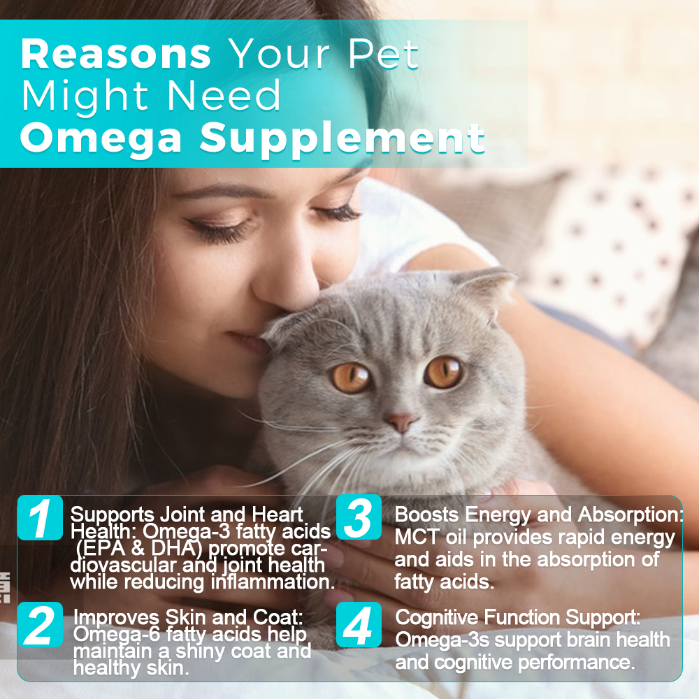Huile de supplément Omega - 30 mL