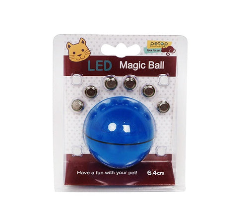 LED Laser Electronic Rolling Animal Funny Chat Jouet Balle