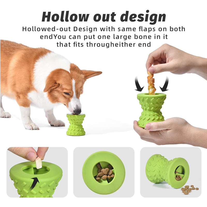 Jouets à mâcher en caoutchouc naturel pour chiens