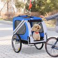 Remorque à vélo pour animaux PawHut, transporteur de chien et chat