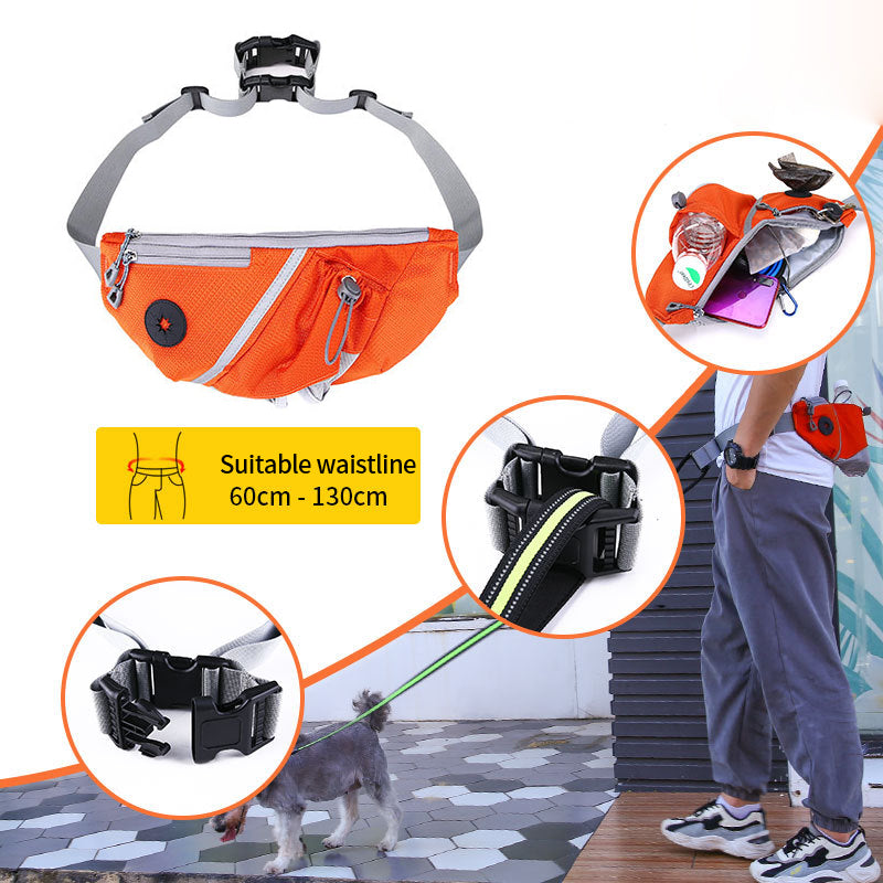 Sac de formation pour chien portable à porter à la taille