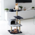 Arbre à Gratter pour Chat PawHut 39" - Condo de Jeu et Activités pour Chaton