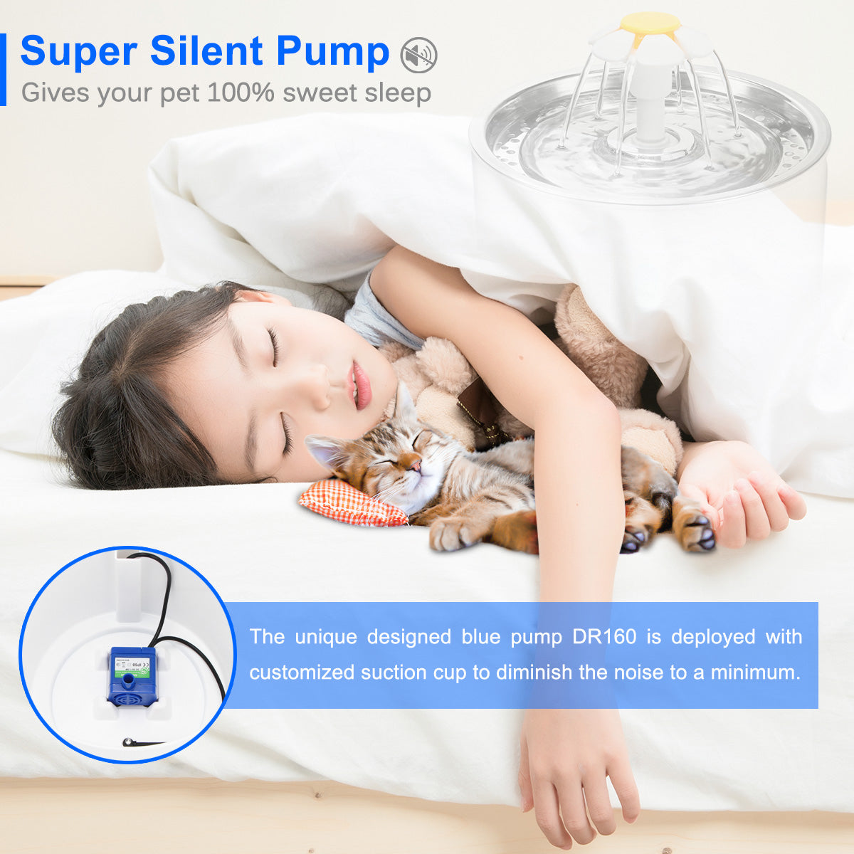 Automatique Animal Chat Eau Fontaine Drinker Distributeur