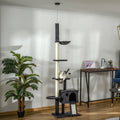 Arbre à Chats 280 cm : Un Terrain de Jeu Énorme pour Votre Félin