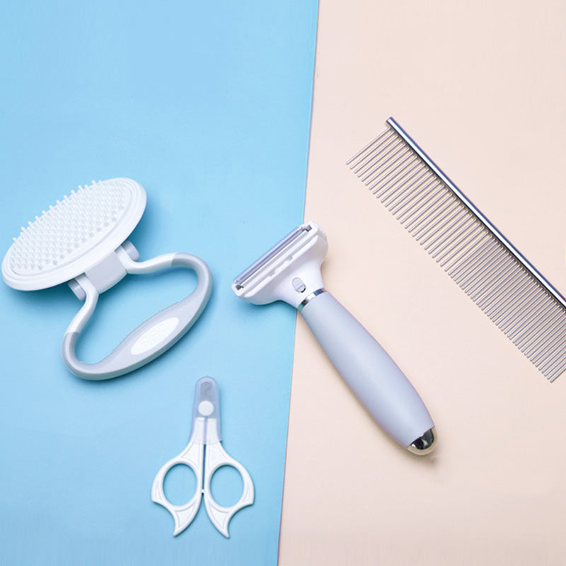 Kit de Brosse de Toilettage pour Chats