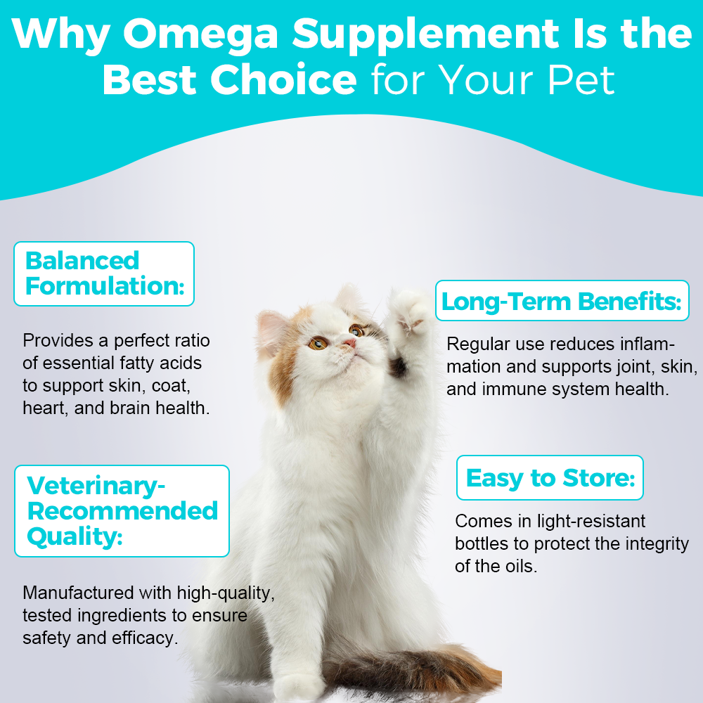 Huile de supplément Omega - 30 mL